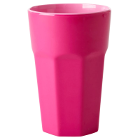 Fuchsia and Pink Melamine Tall Cup By Rice DK